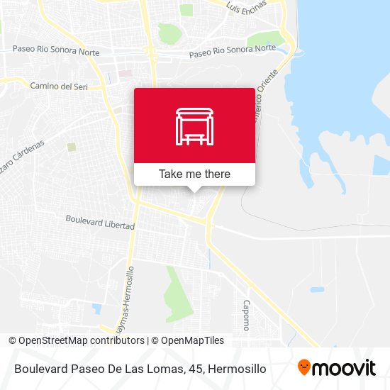 Mapa de Boulevard Paseo De Las Lomas, 45