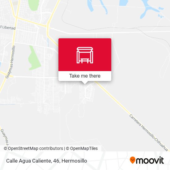 Calle Agua Caliente, 46 map