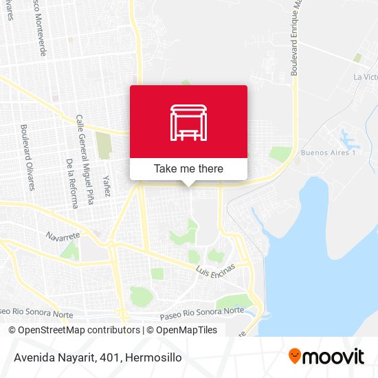 Avenida Nayarit, 401 map