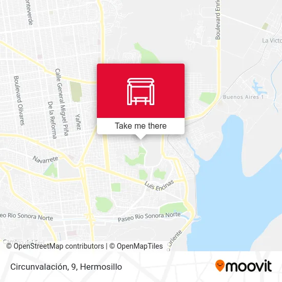 Circunvalación, 9 map