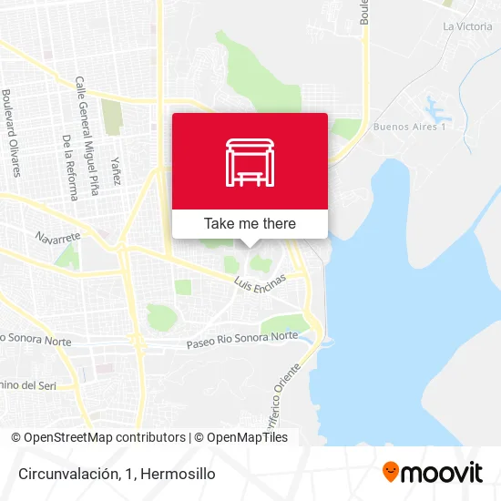 Circunvalación, 1 map