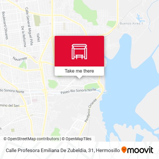 Calle Profesora Emiliana De Zubeldia, 31 map