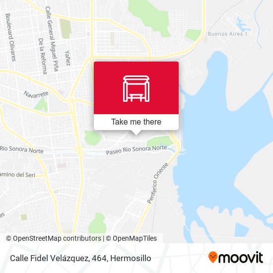 Calle Fidel Velázquez, 464 map