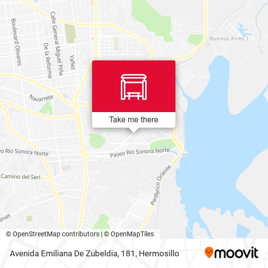 Avenida Emiliana De Zubeldia, 181 map