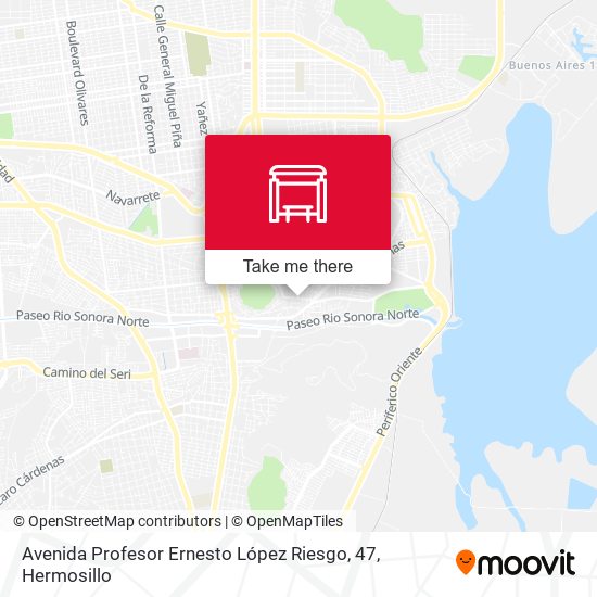 Avenida Profesor Ernesto López Riesgo, 47 map