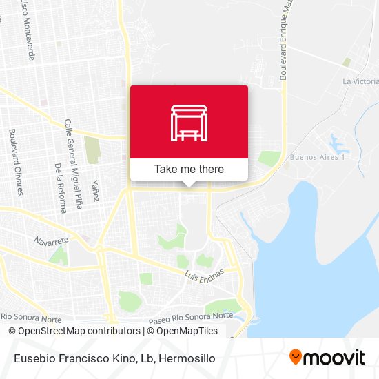 Eusebio Francisco Kino, Lb map