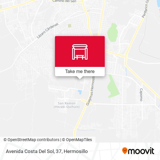 Mapa de Avenida Costa Del Sol, 37