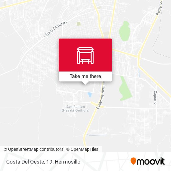 Mapa de Costa Del Oeste, 19
