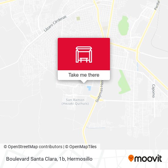 Boulevard Santa Clara, 1b map
