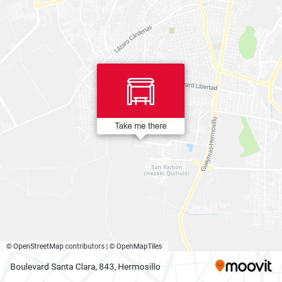 Boulevard Santa Clara, 843 map