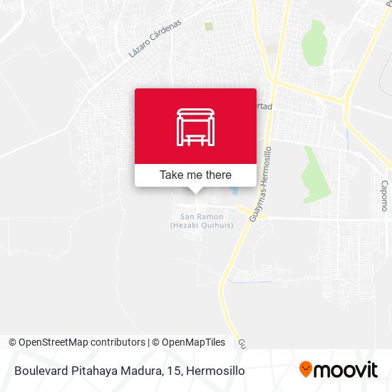Mapa de Boulevard Pitahaya Madura, 15