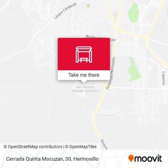 Cerrada Quinta Mocuzan, 30 map