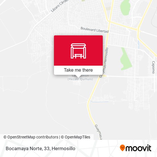 Mapa de Bocamaya Norte, 33