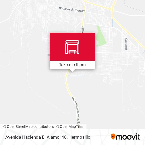 Avenida Hacienda El Alamo, 48 map