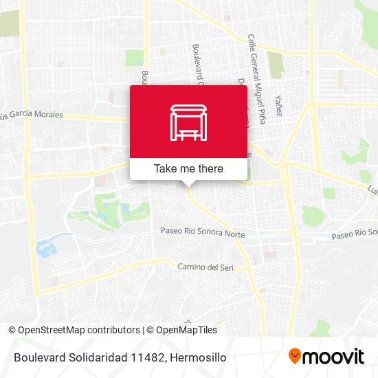Mapa de Boulevard Solidaridad 11482