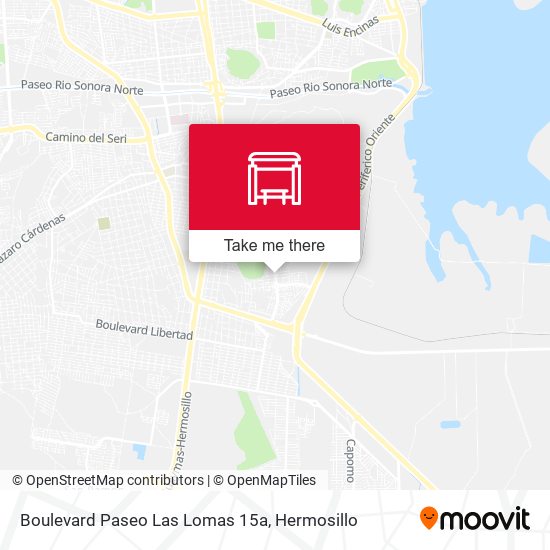 Boulevard Paseo Las Lomas 15a map