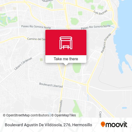 Boulevard Agustín De Vildósola, 276 map
