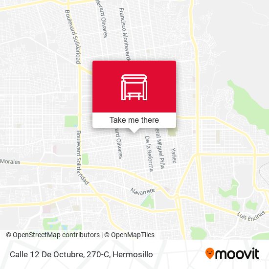 Calle 12 De Octubre, 270-C map