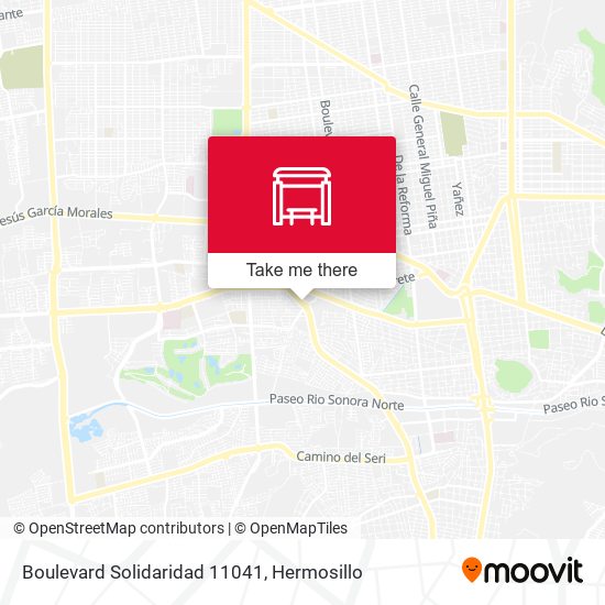 Mapa de Boulevard Solidaridad 11041