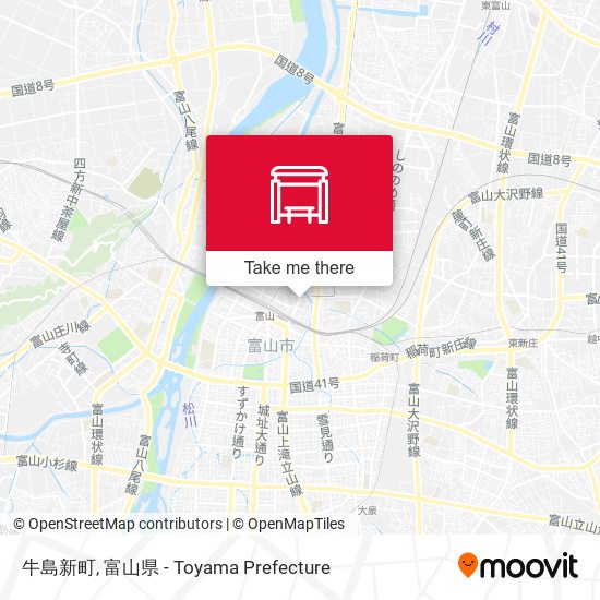 牛島新町 map