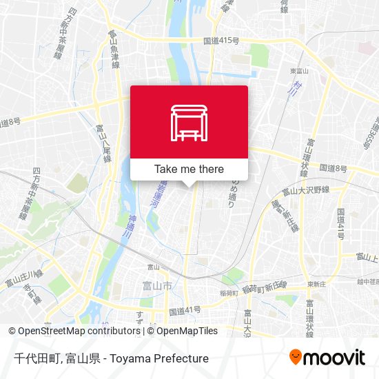 千代田町 map