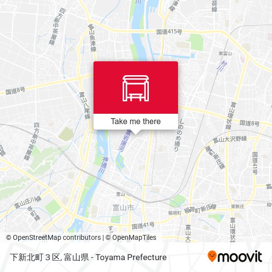 下新北町３区 map