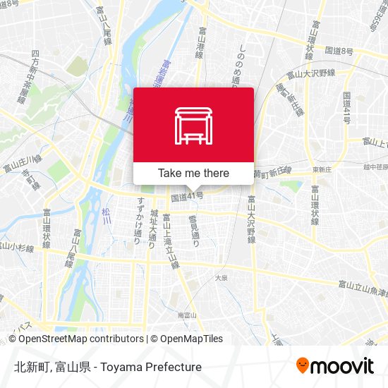 北新町 map