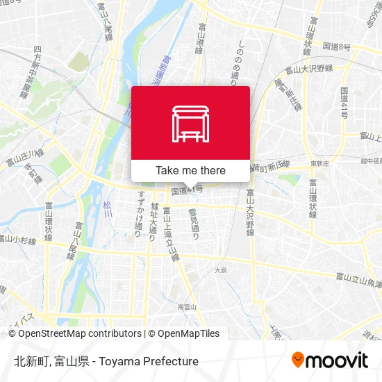 北新町 map