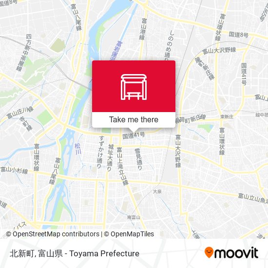 北新町 map