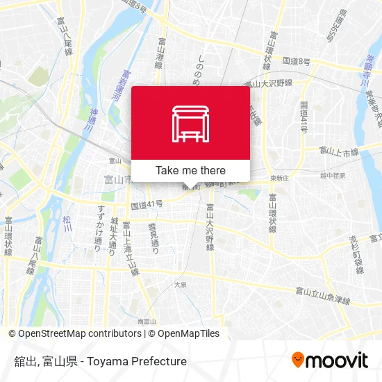 舘出 map