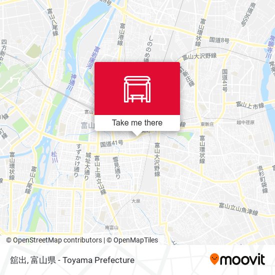 舘出 map