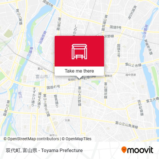 双代町 map