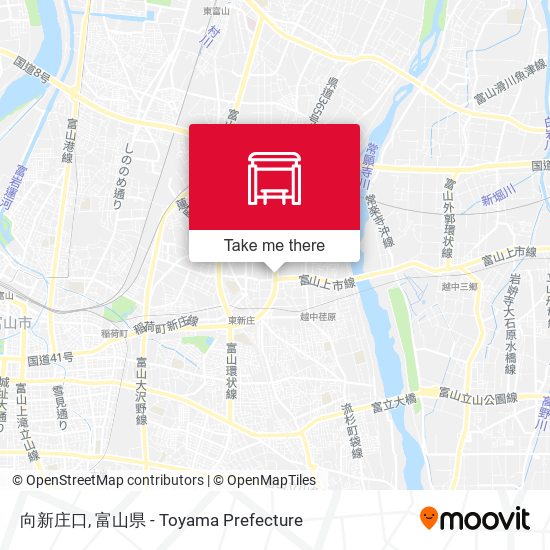 向新庄口 map