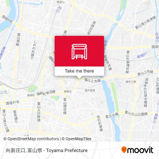 向新庄口 map