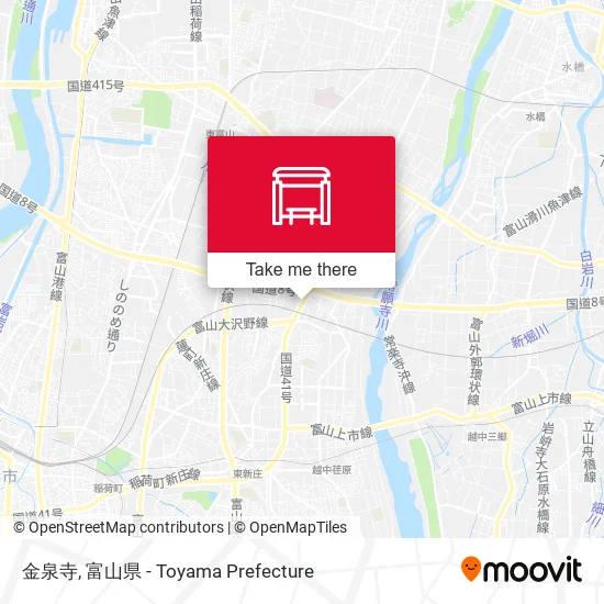 金泉寺 map