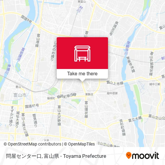 問屋センター口 map