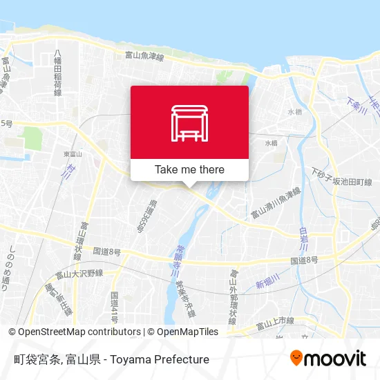 町袋宮条 map