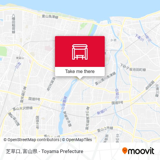 芝草口 map