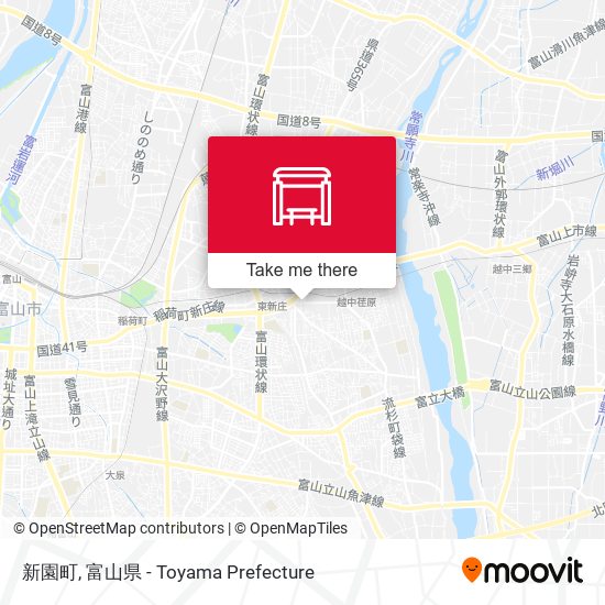 新園町 map