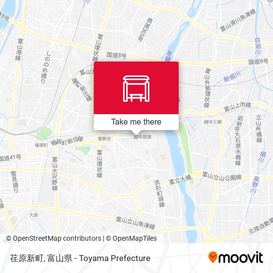 荏原新町 map