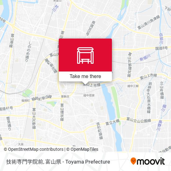 技術専門学院前 map