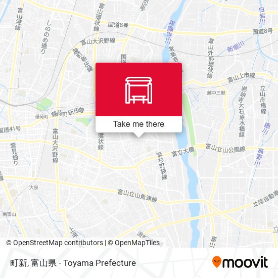 町新 map