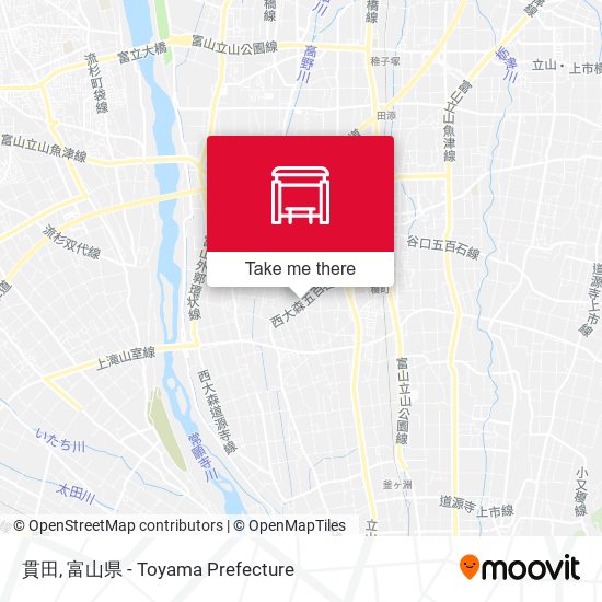 貫田 map