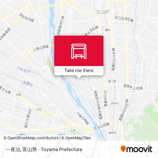 一夜泊 map