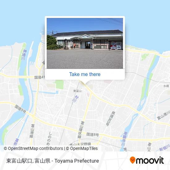 東富山駅口 map
