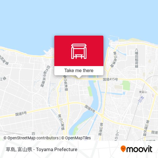 草島 map