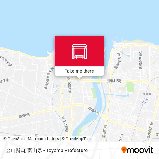 金山新口 map