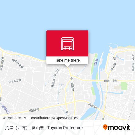 荒屋（四方） map