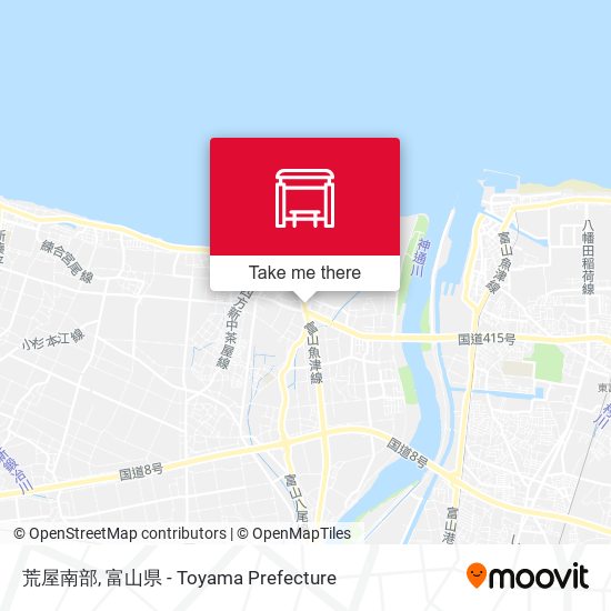 荒屋南部 map