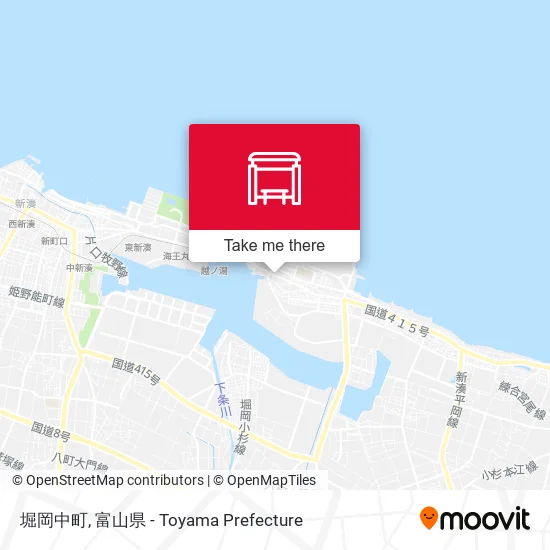 堀岡中町 map